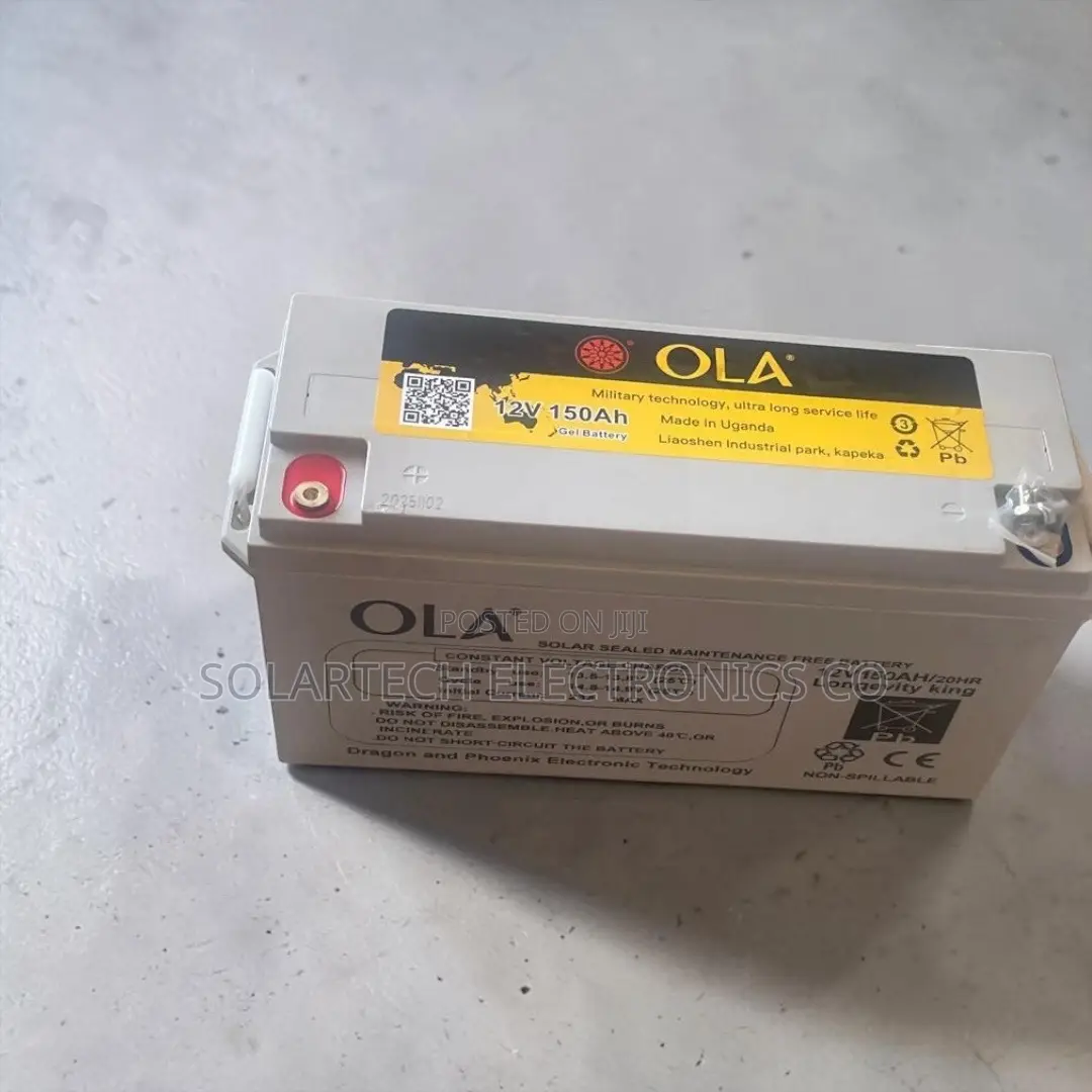 Ola German Tech 150ah Battery – Ideal for Solar Inverters