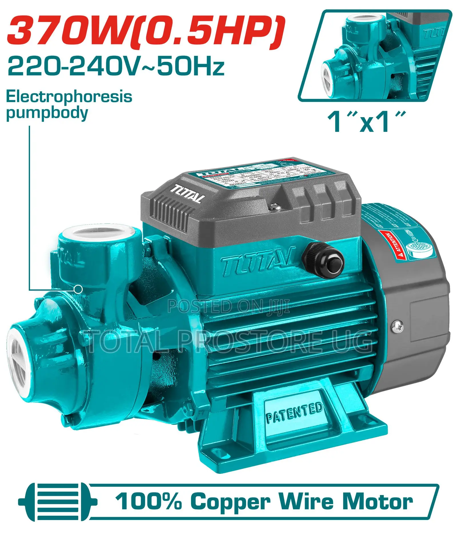 Water Pump 5hp 370w