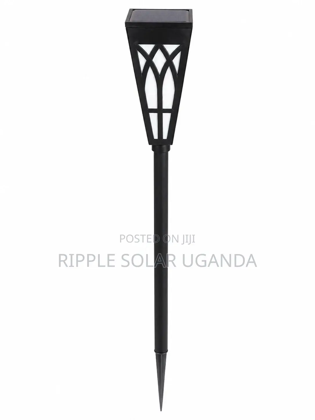 3W Solar Garden Lantern – Flickering Flame Light