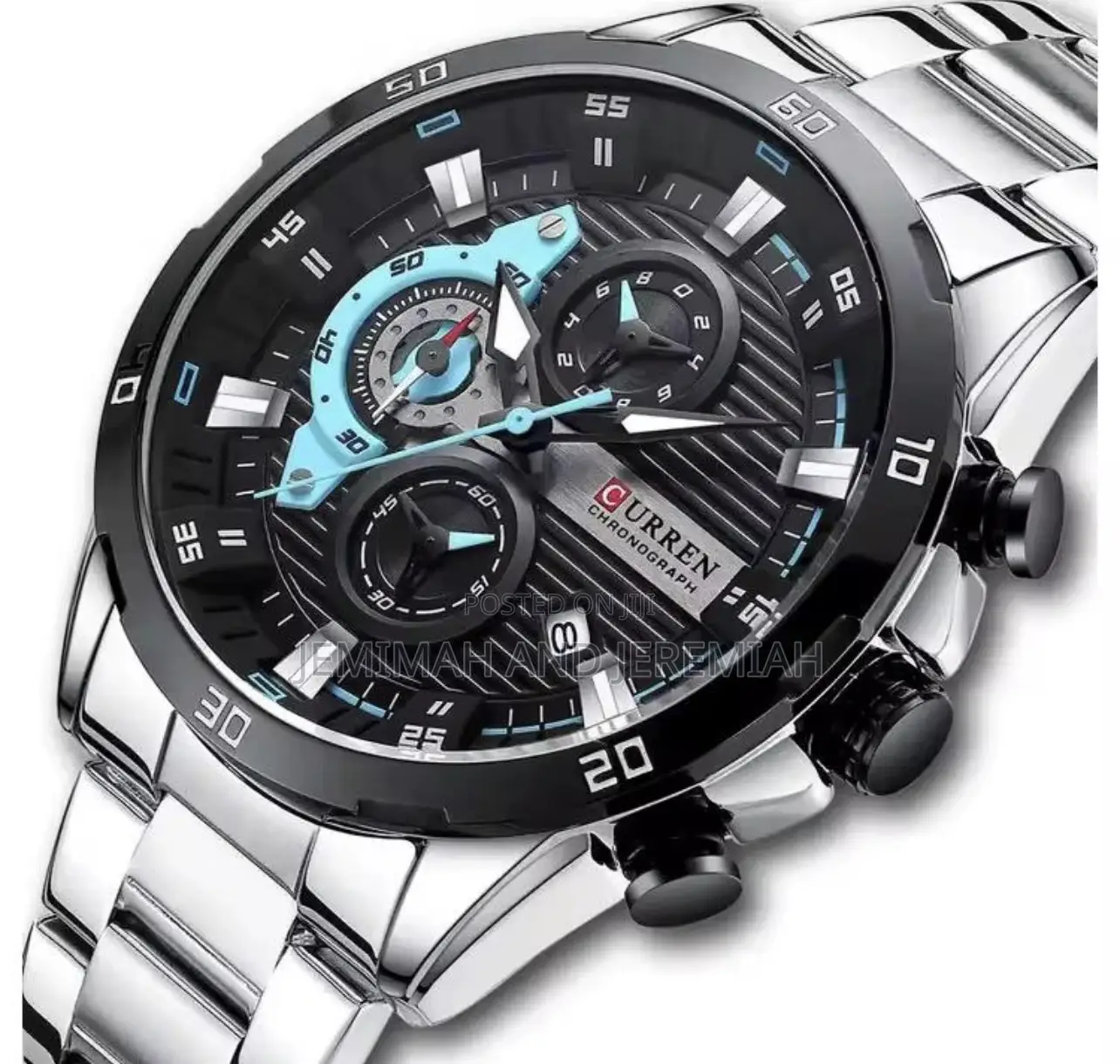 Curren Mens Watch/Steel Bands