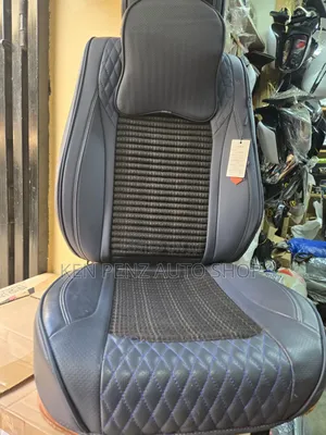 Grey and Diamond Stitched Universal Car Seat Covers