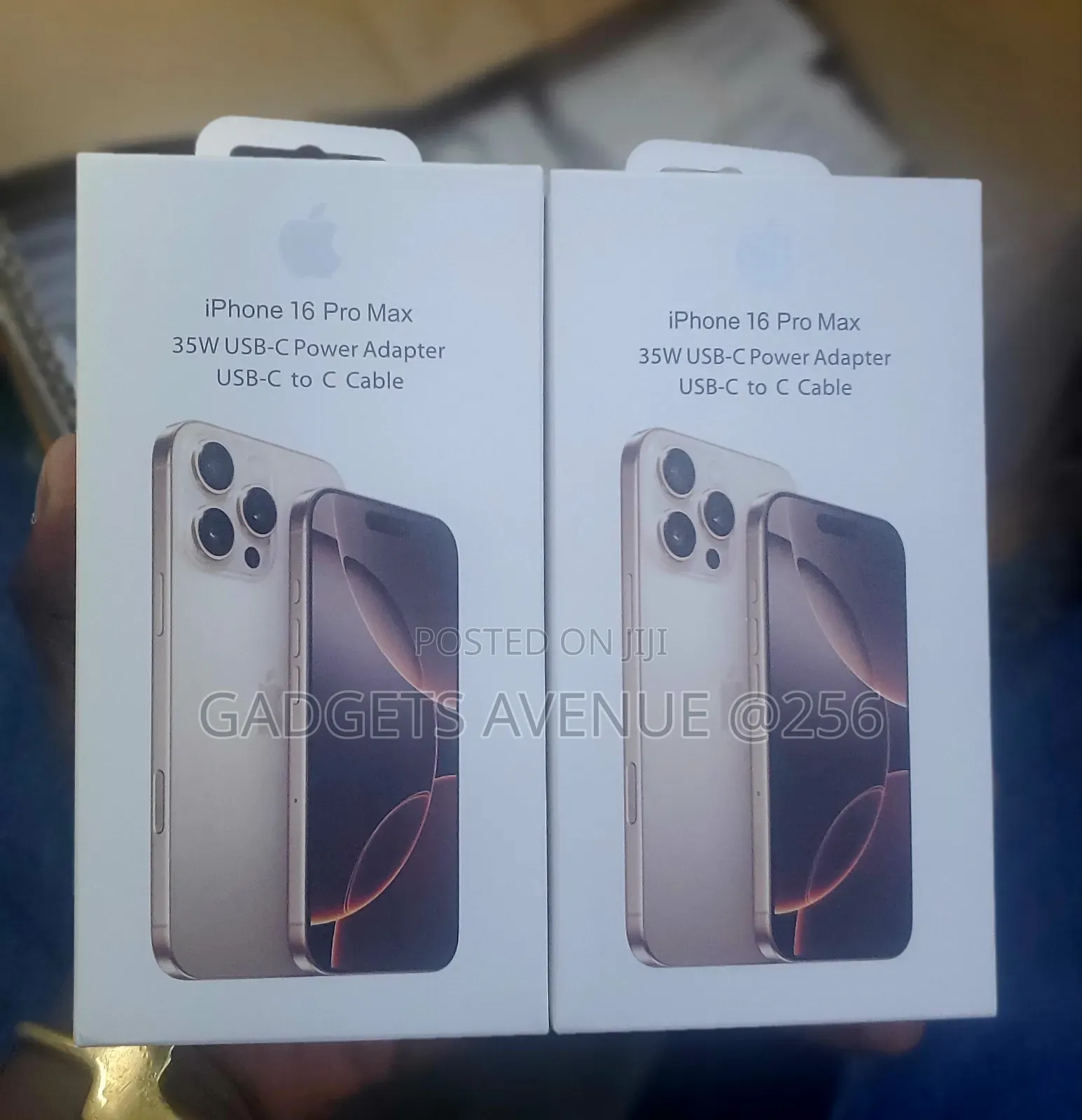 Apple iPhone 16 Pro Max Units Bundled With a 35w Usb-C Power Adapter