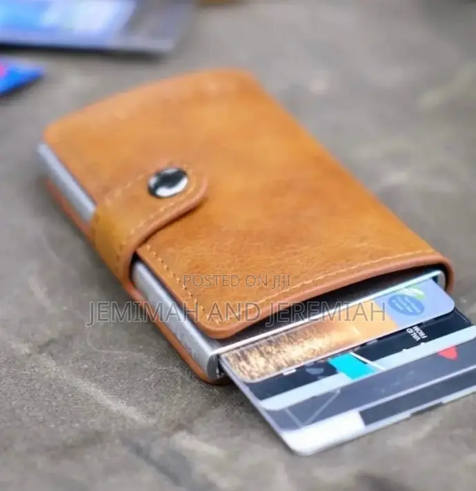 Smart Atm Card Holders With Money Wallet Pouch