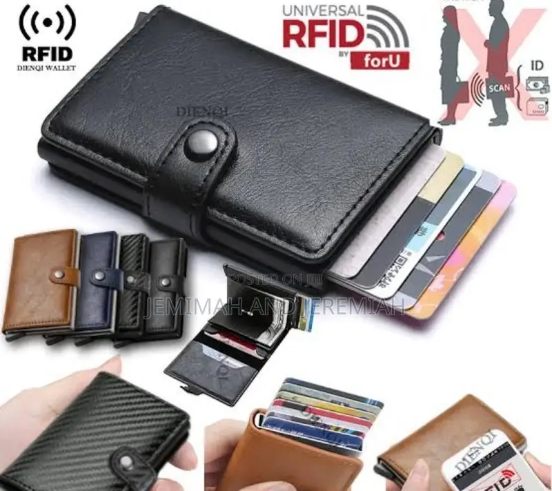 Smart Atm Card Holders With Money Wallet Pouch