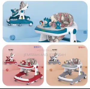 3-in-1 Sit to Walker Baby Musical Walker