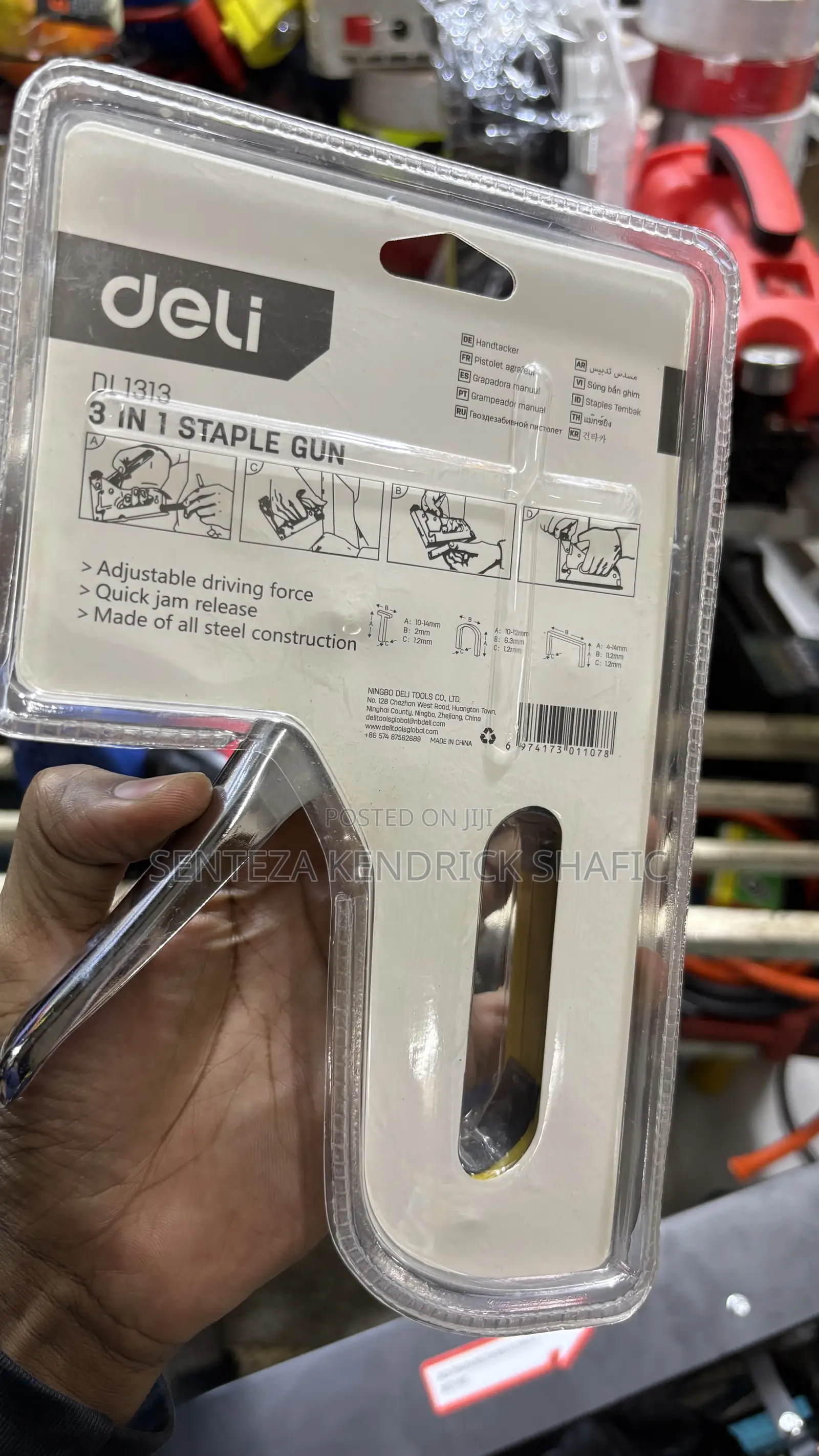 Staple Gun 3-in-1