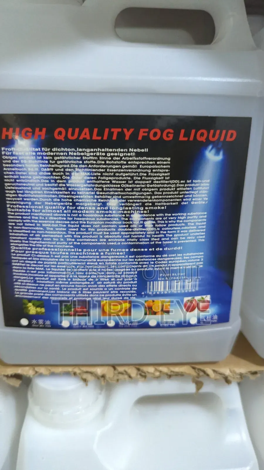 Hiqh Quality Low Fog Liquid
