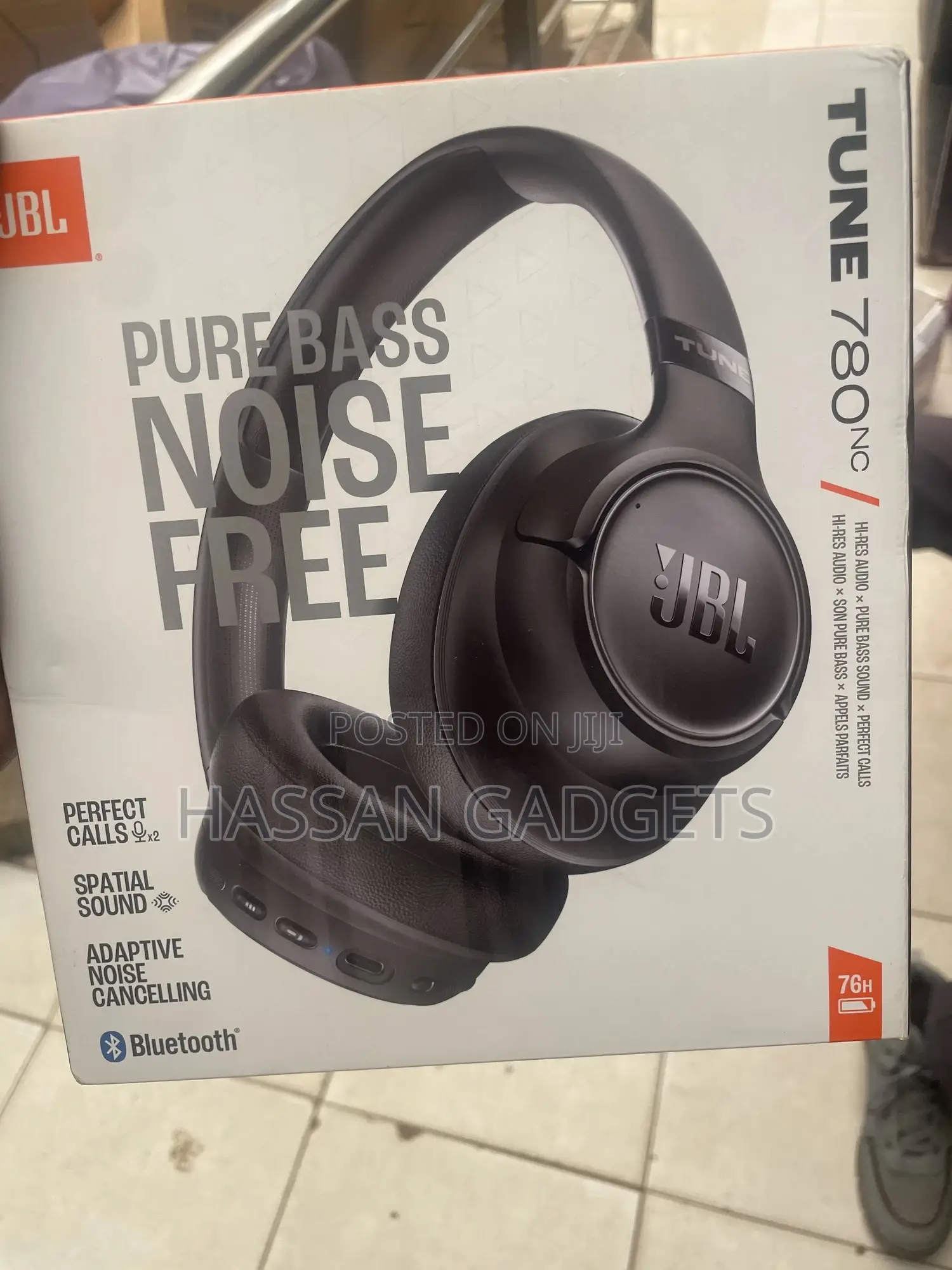 Jbl Tune 780nc Wireless Over-ear Adaptive Noise Cancelling Headphones