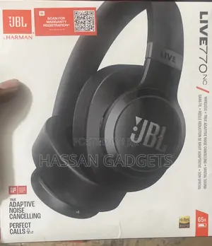 Jbl Tune 770nc Adaptive Noise Cancelling Wireless Over-ear Headphones