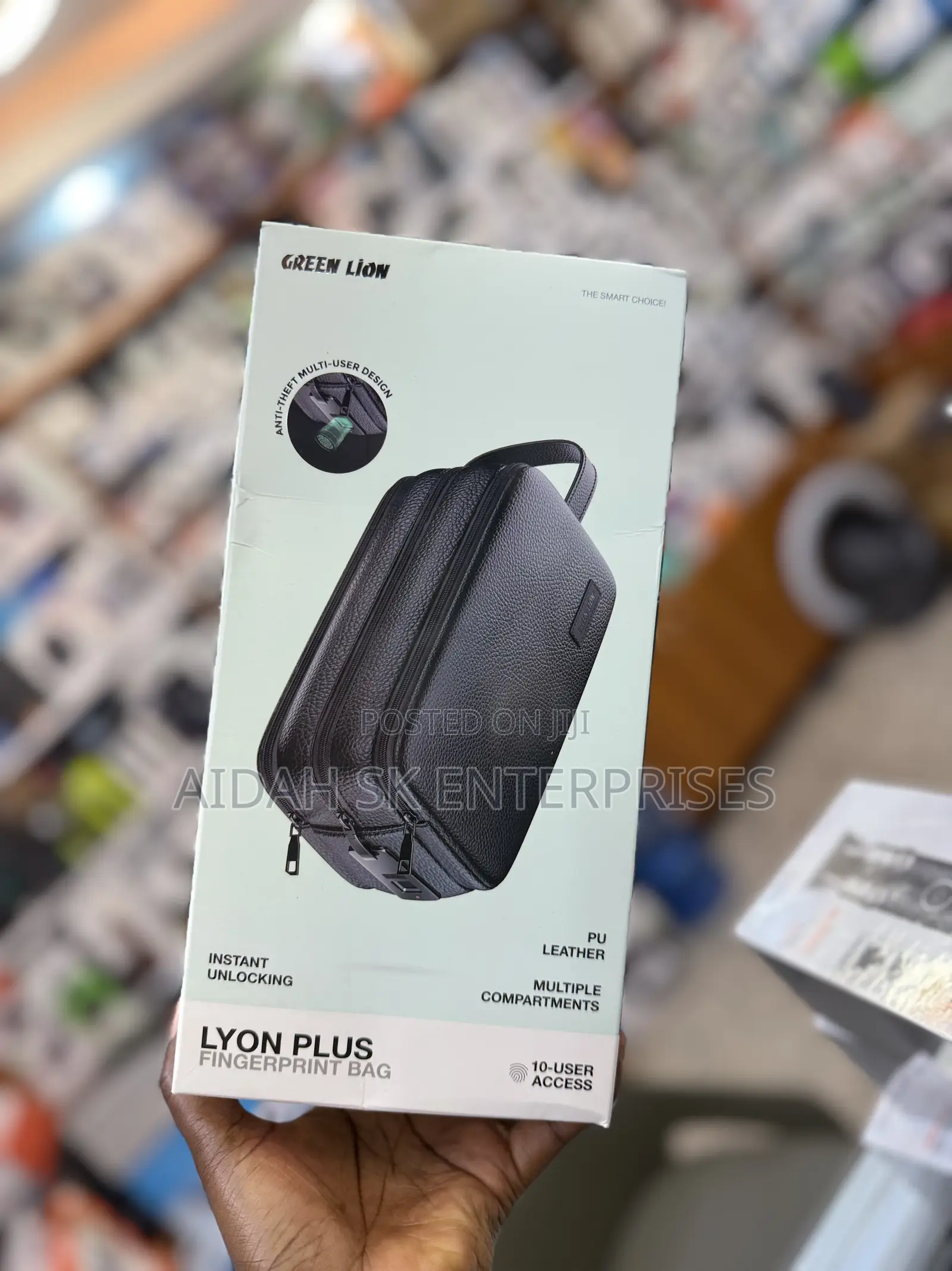 Green Lion Lyon Plus Fingerprint Bag