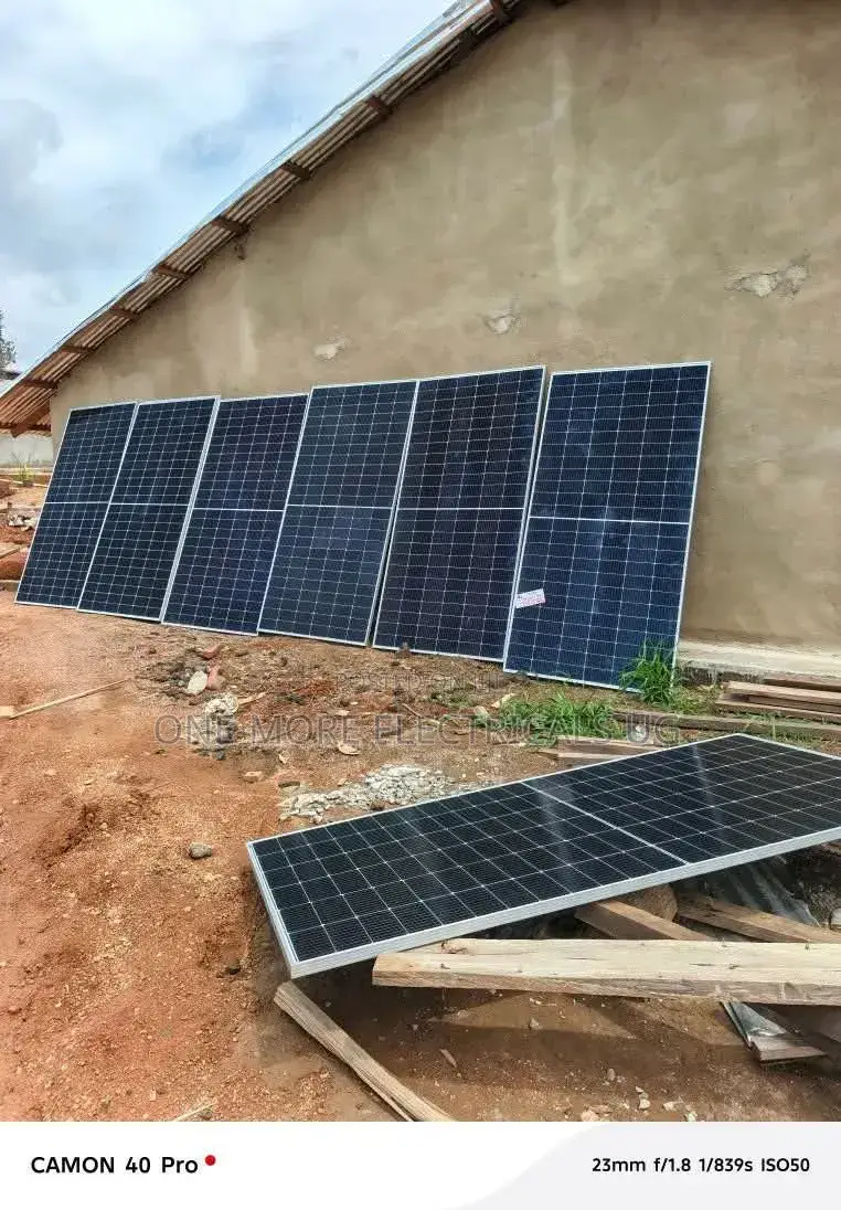 Solar Panel Mono Crystalline 610w/24volts