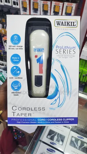 Waikil Professional Cordless Taper Hair Clipper.
