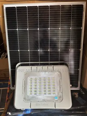Solar Floodlight 500w Blue Carbon