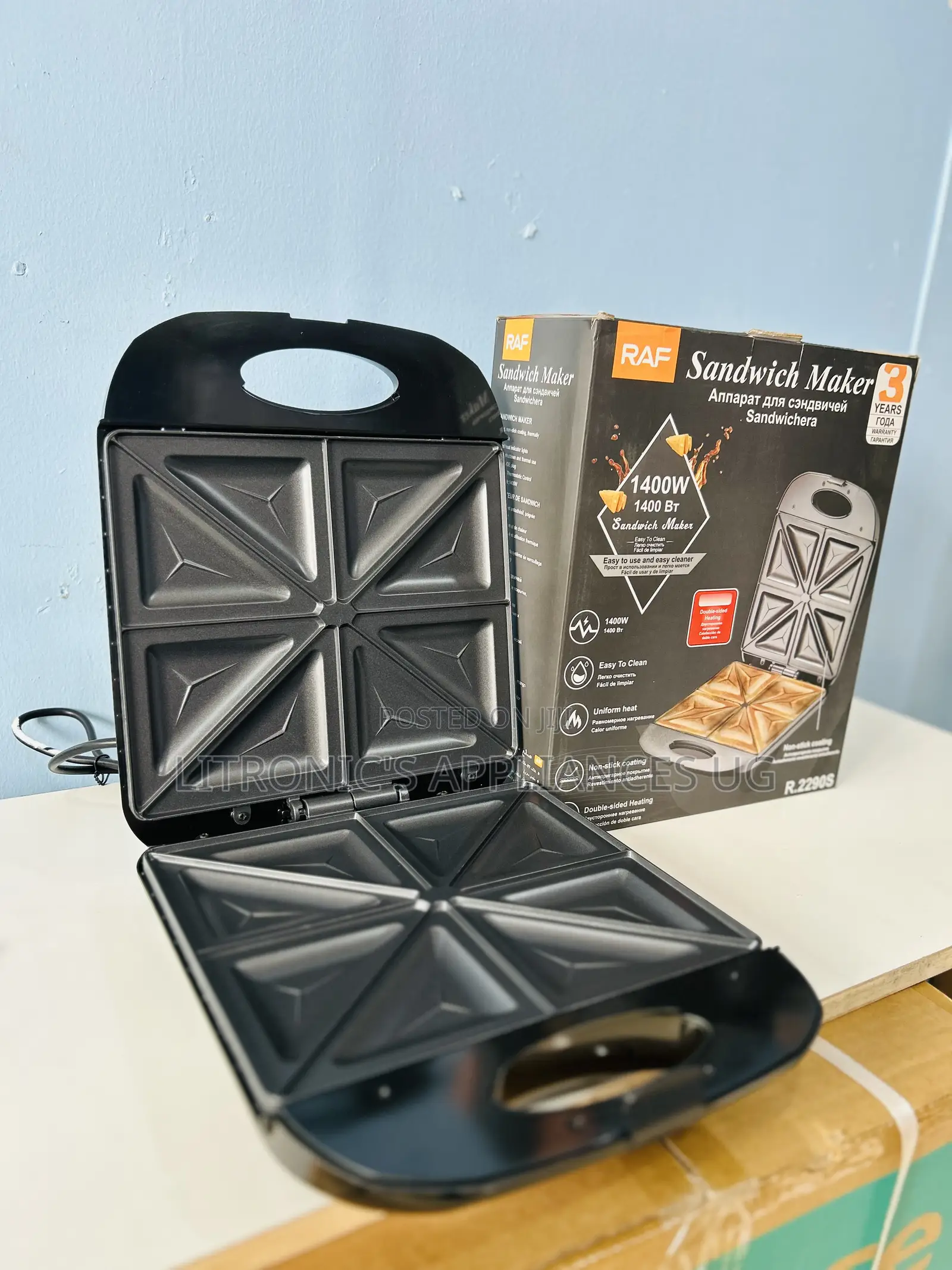 4slice Raf Sandwich Maker