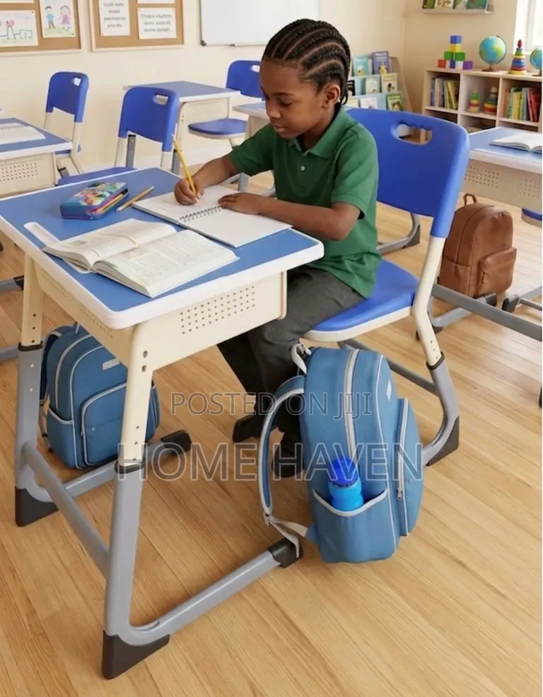 Adjustable Height Chair Table Set