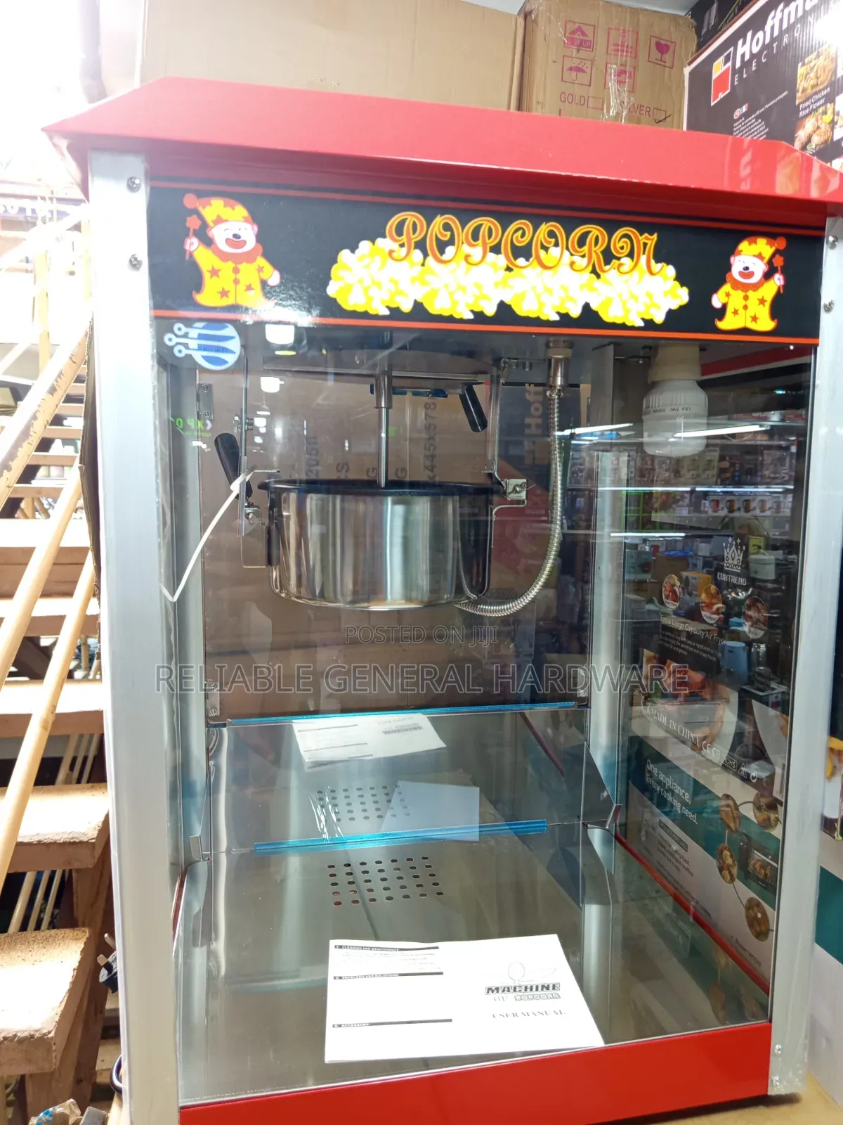 Popcorn Machine, Electronic Commercial Popcorn Machine