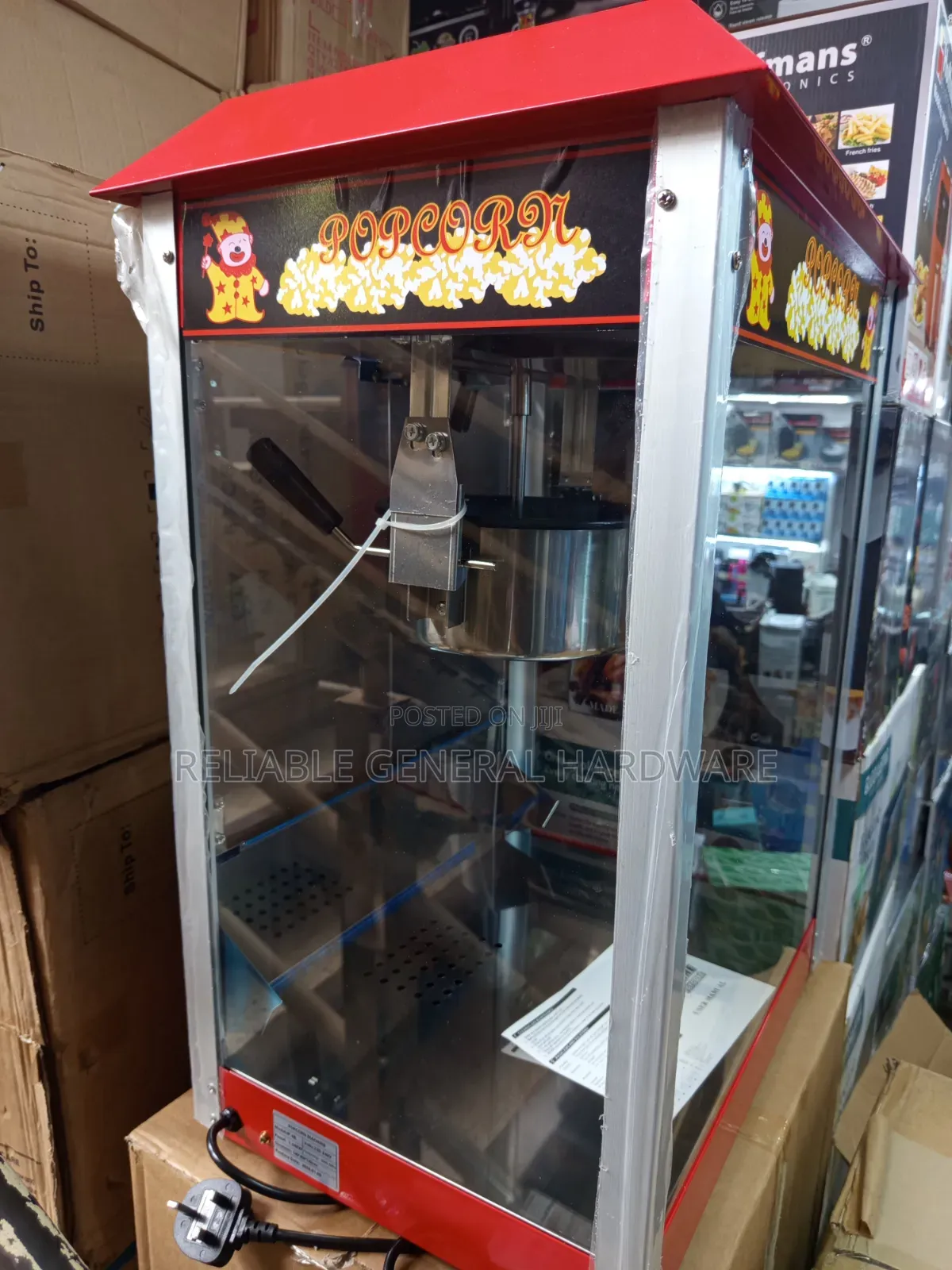 Popcorn Machine, Electronic Commercial Popcorn Machine