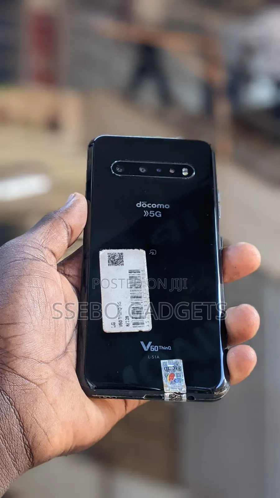 LG V60 ThinQ 5G 128 GB Black