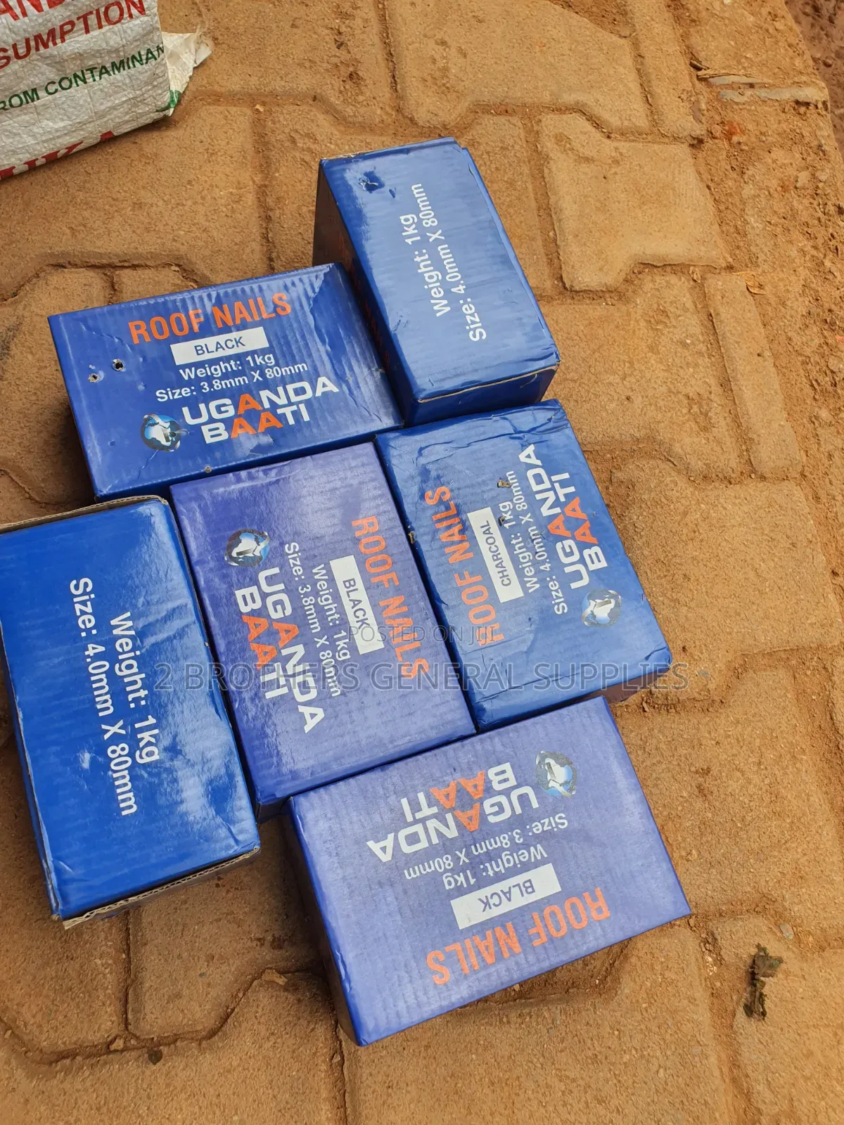 Uganda Baati Roofing Nails
