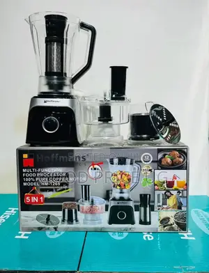 Hoffmans 5-in-1 Multifunction Food Processor (Model: Hm-1265).