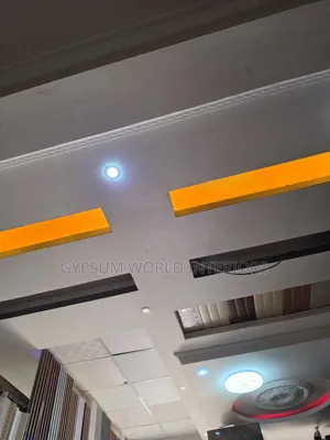 Gypsum, PVC and Suspended Ceilings Done