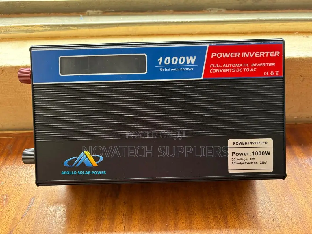 Apollo 1000w Solar Inverter – Pure Sine Wave With Display Screen