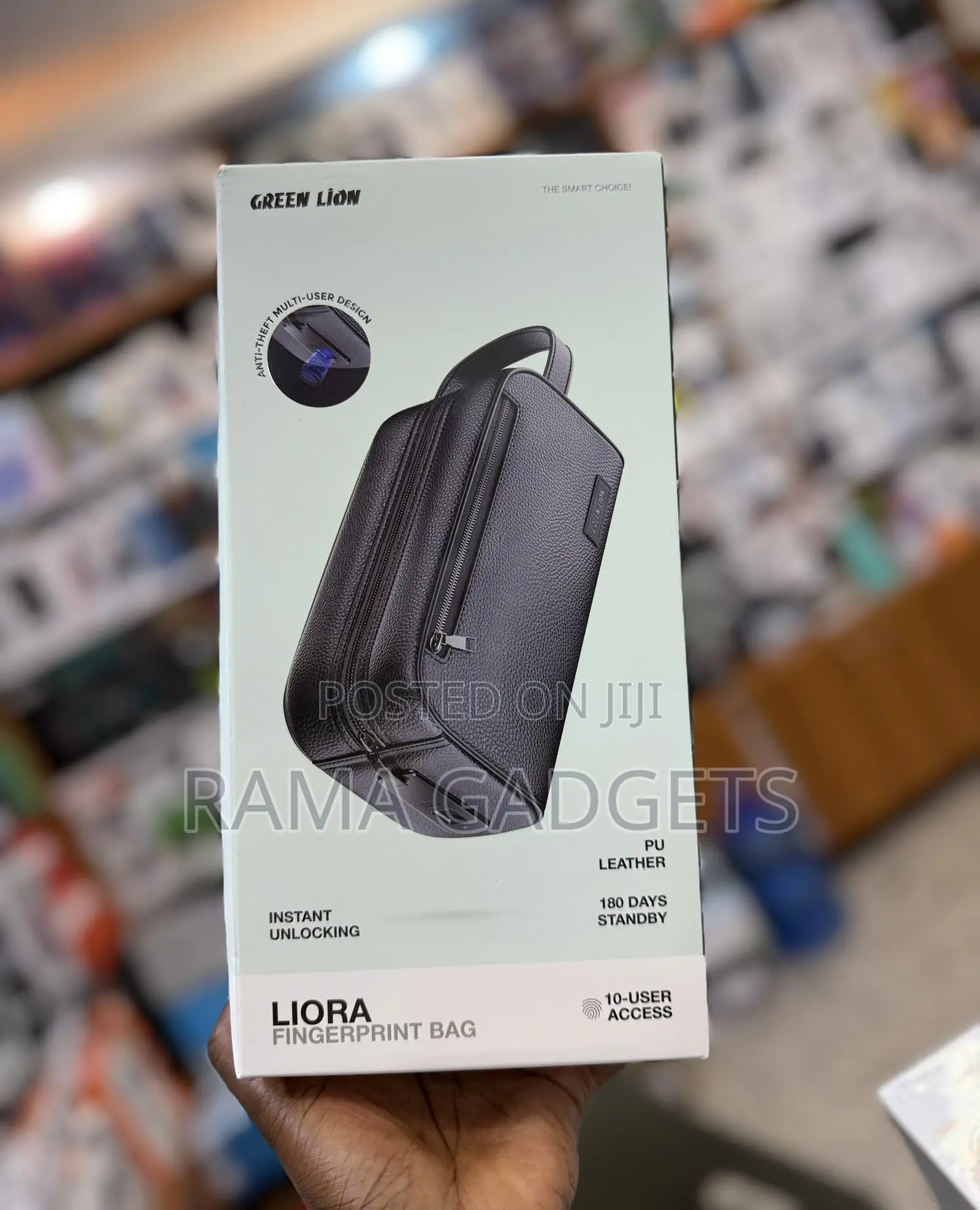 Green Lion Liora Fingerprint Bag Is a Stylish