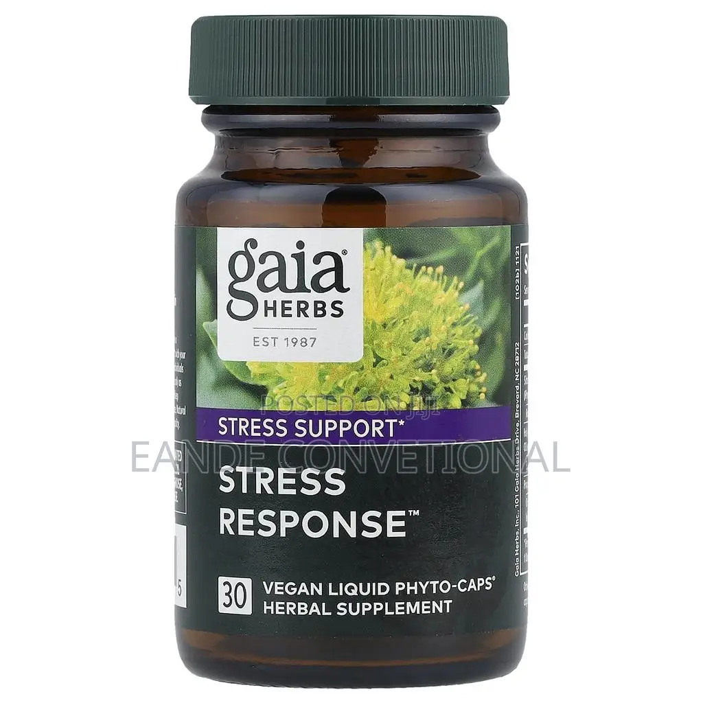 Gaia Herbs, Stress Response, Capsules 30