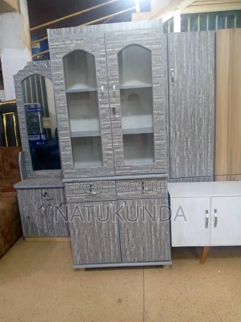 Two Door Sideboard in Grey