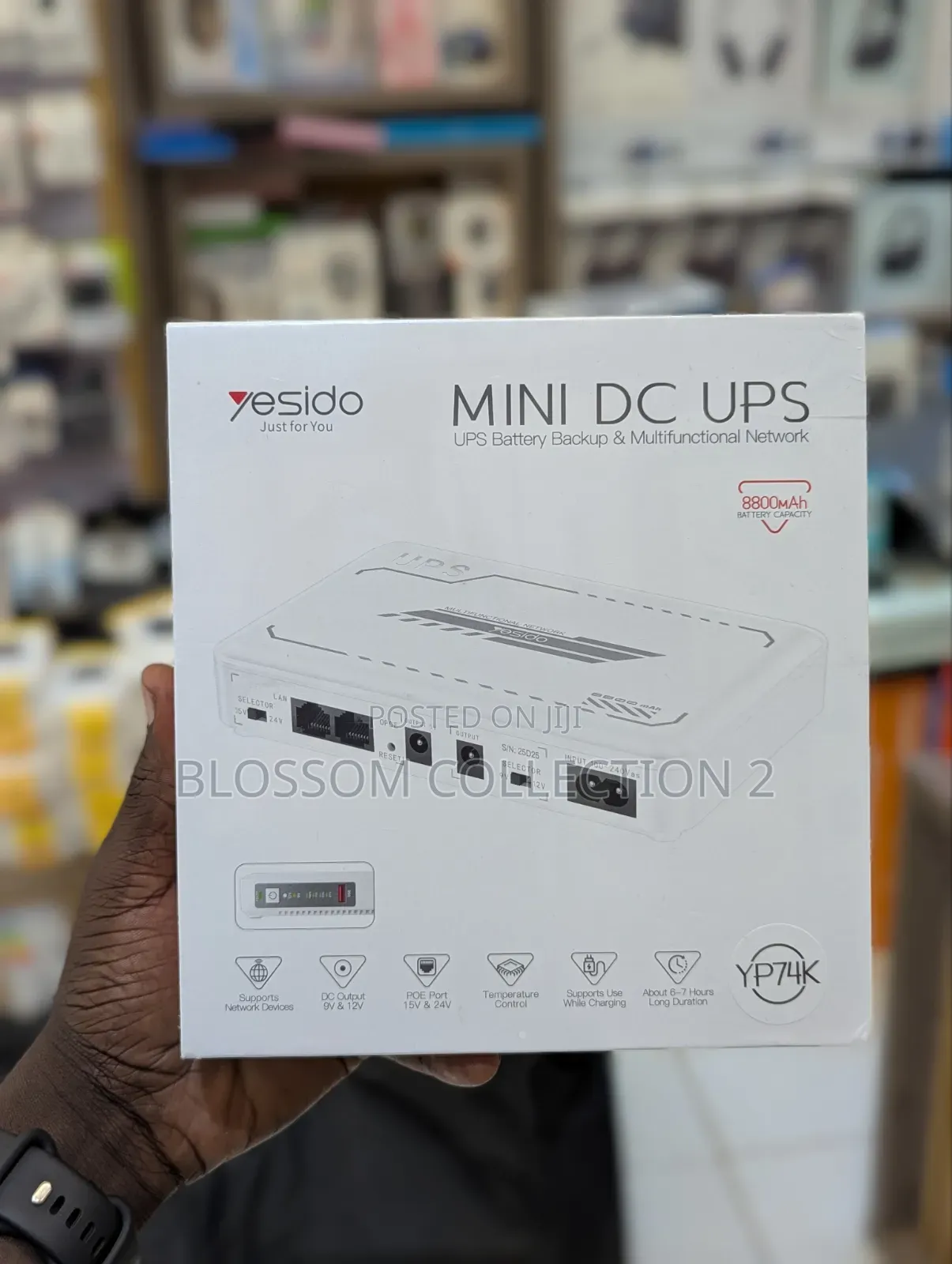 Yesido Mini Dc Ups Battery Backup And Multifunction Network