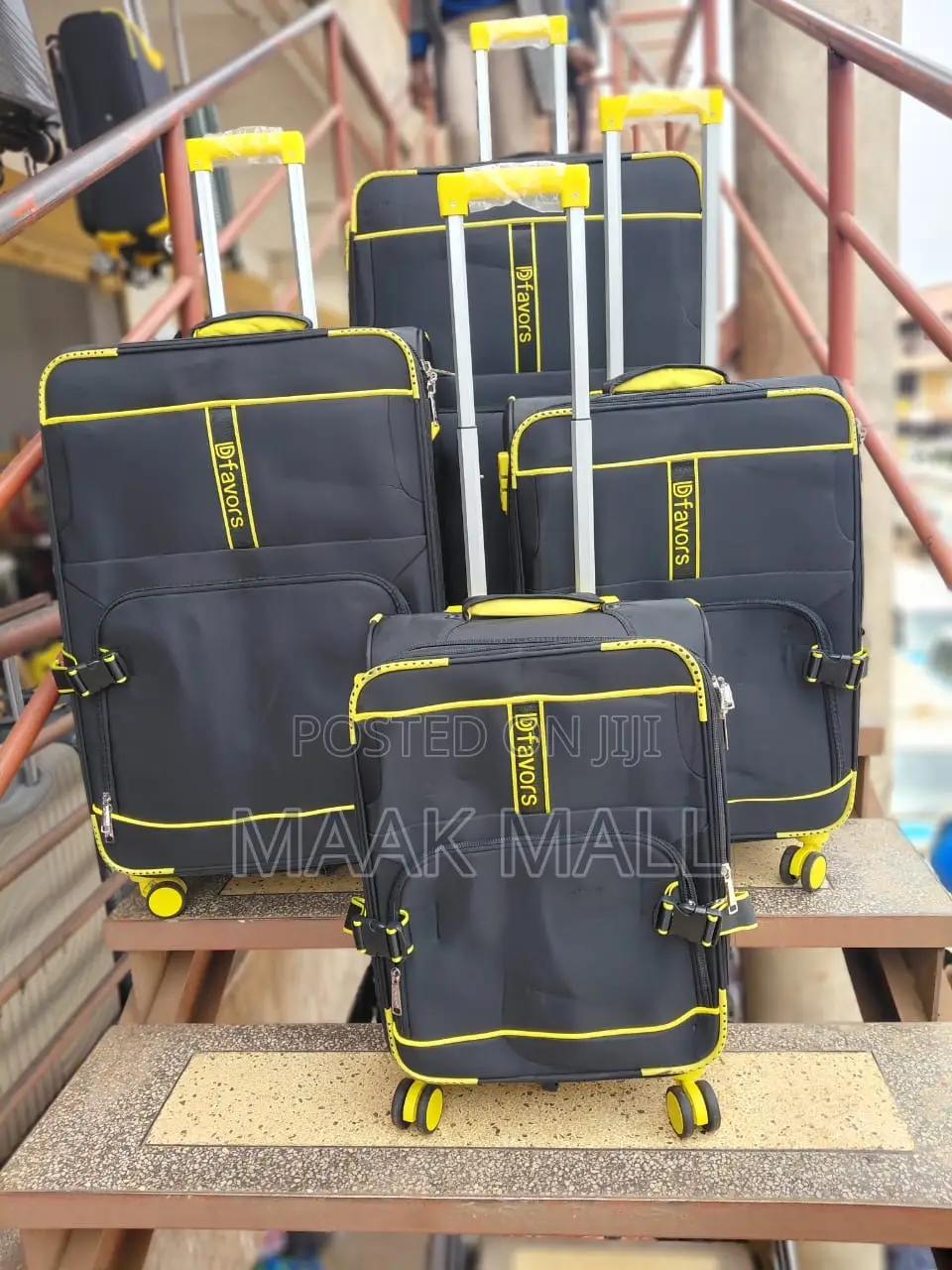 D-Favors Suitcase 4pcs(Small ,Medium,Large and Extra Large)