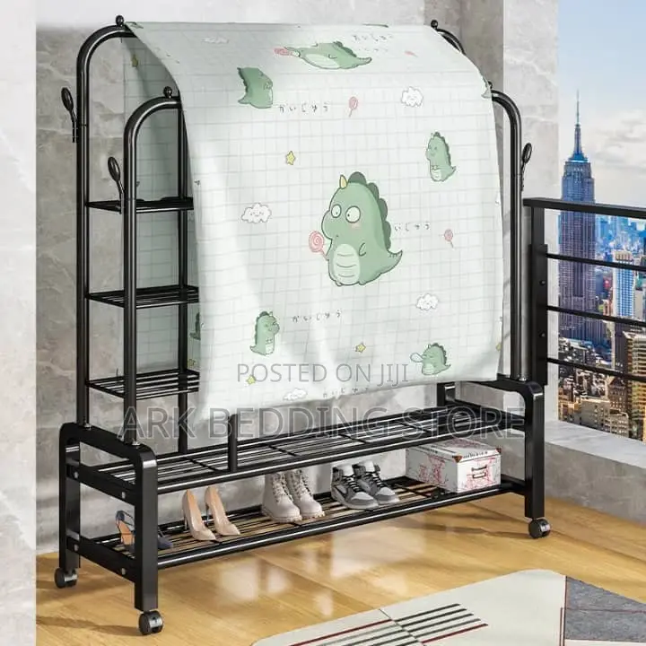 Double-bar Clothes Rack