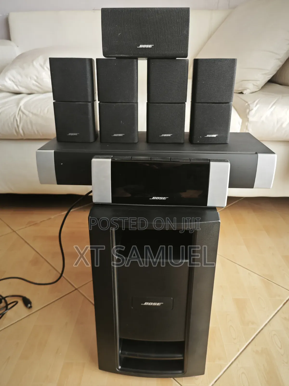 Bose Home Theater System,Hdmi,Fm ,Signature Bose Sound,Cube Satellites