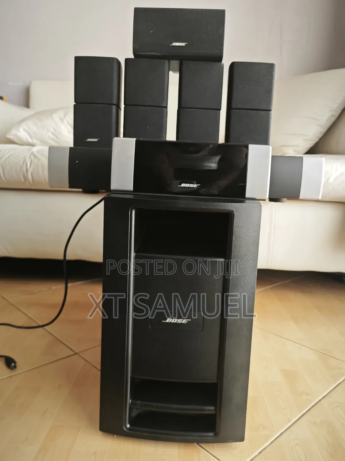 Bose Home Theater System,Hdmi,Fm ,Signature Bose Sound,Cube Satellites