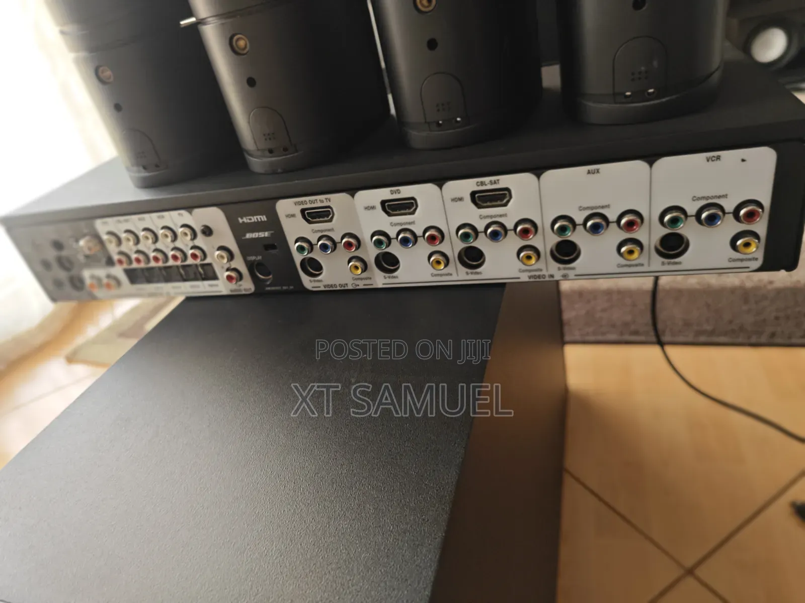Bose Home Theater System,Hdmi,Fm ,Signature Bose Sound,Cube Satellites