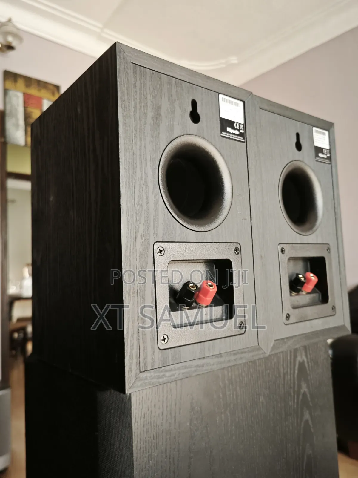 A Pair of Klipsch Bookshelf Speakers
