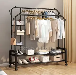 Quirk Multifunctional Double Garment Rack