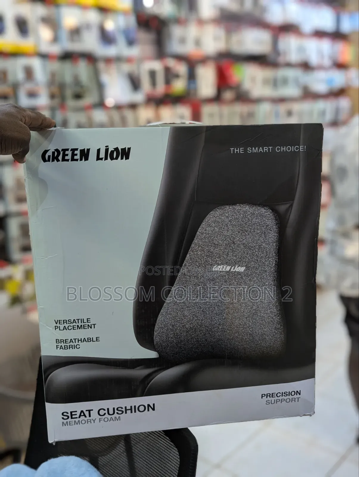 Green Lion Seat Cushion Memory Foam