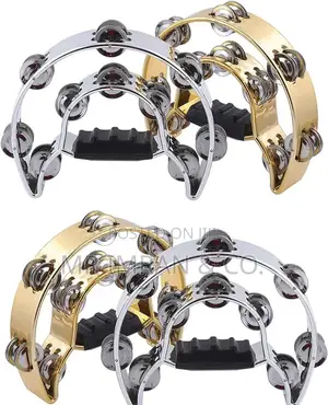 Double-Row Half-Moon Tambourines