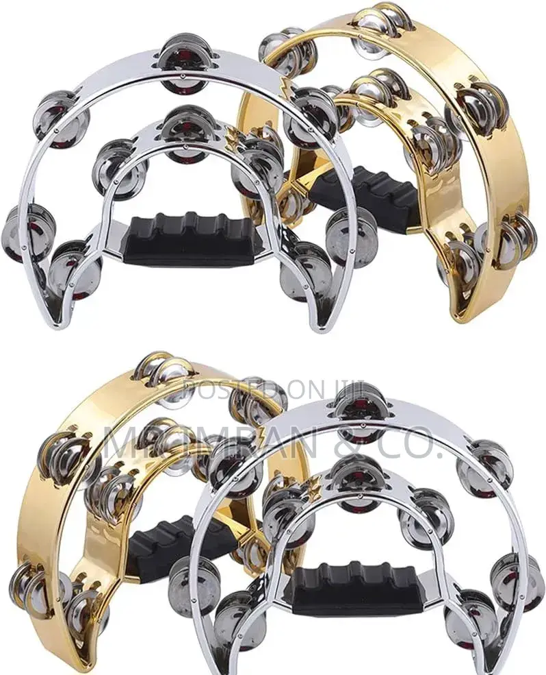 Double-Row Half-Moon Tambourines