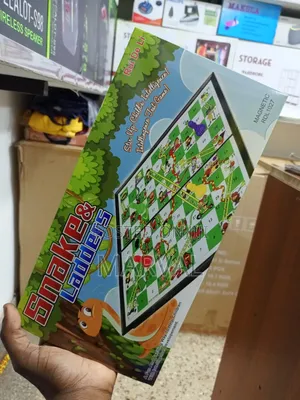 Magnetic Snakes and Ladders Board Game