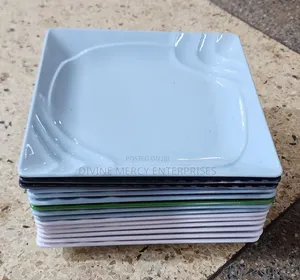 Docorative Melamine Plates (12pcs)