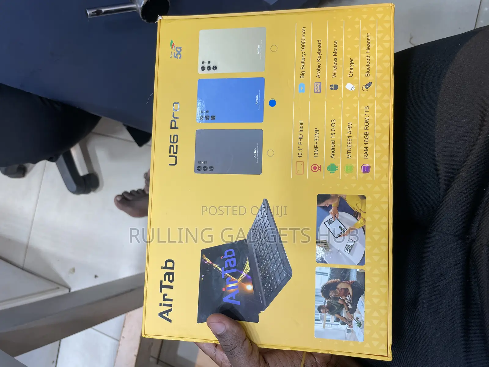 New AirTab U26 Pro 256 GB Black