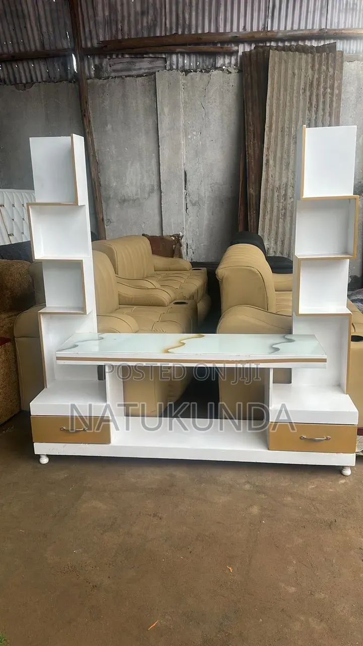 Tv Stand With Two Towers