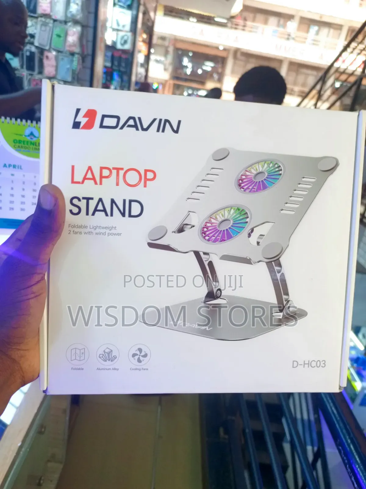 Aluminum Laptop Stand V4.0 for Desk With Cooling Fans
