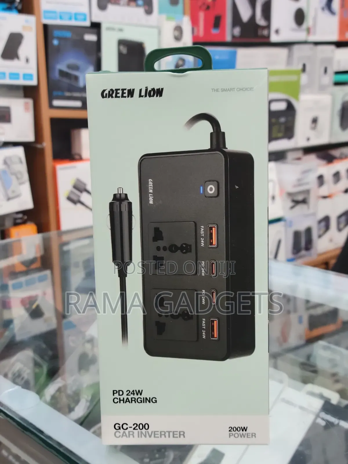 Green Lion Gc-200 Car Inverter.