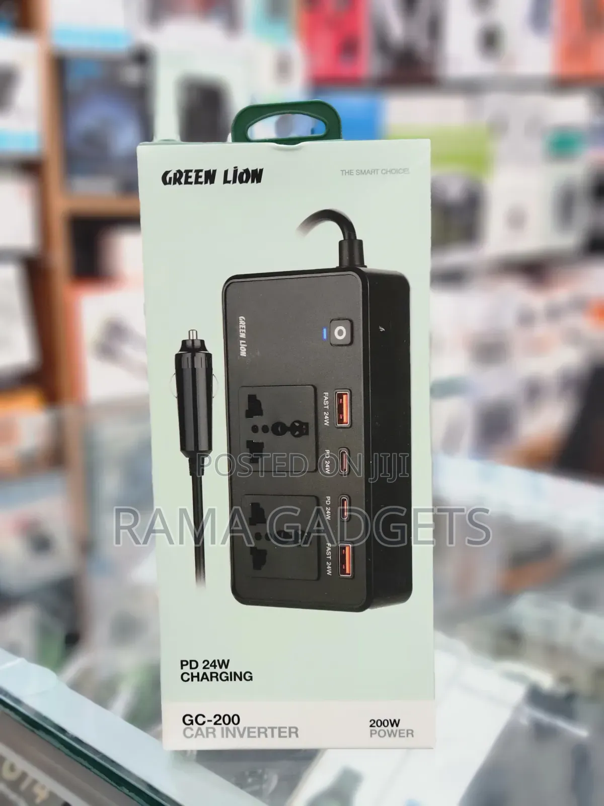 Green Lion Gc-200 Car Inverter.