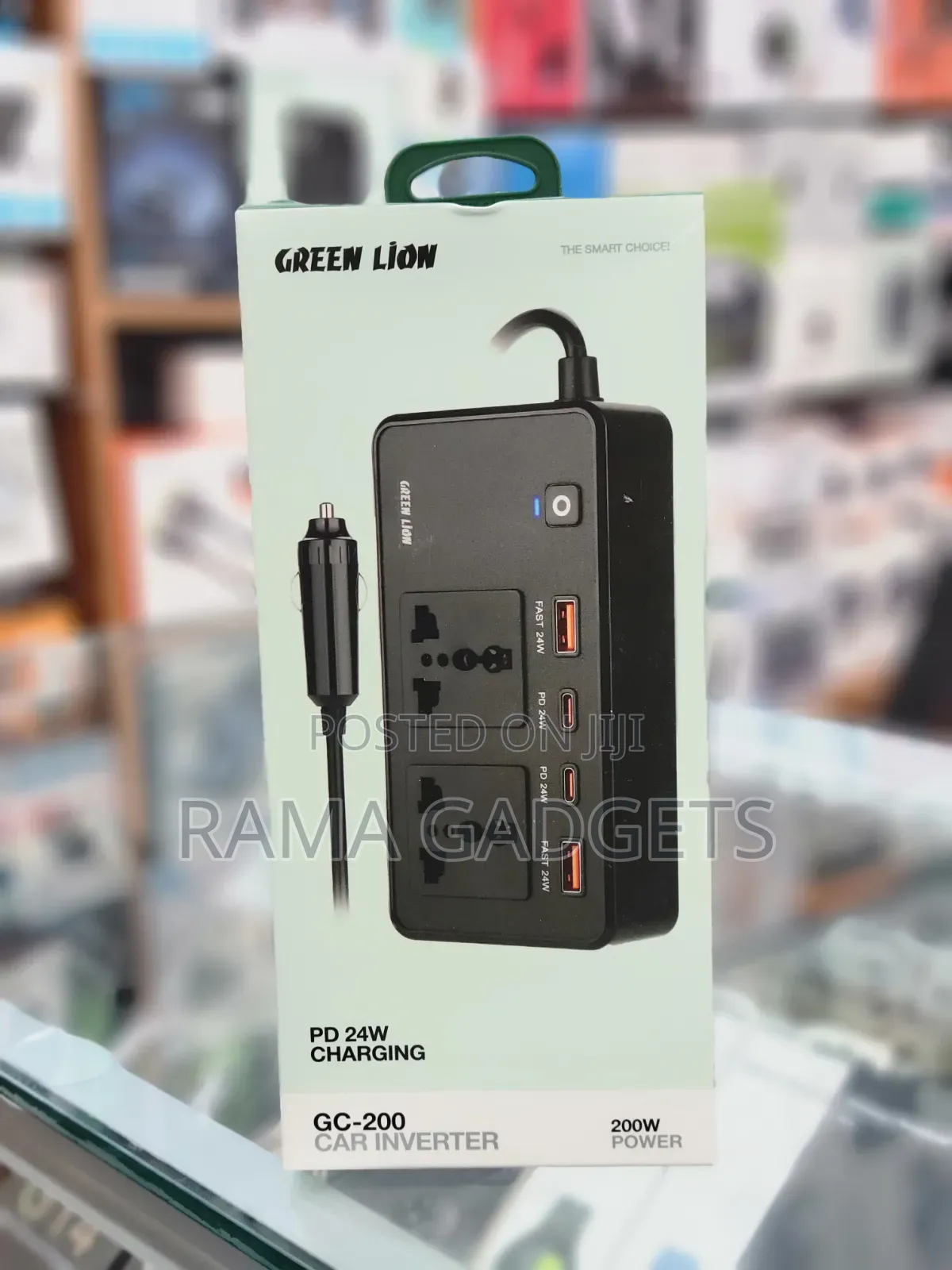 Green Lion Gc-200 Car Inverter.