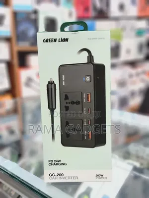 Green Lion Gc-200 Car Inverter.