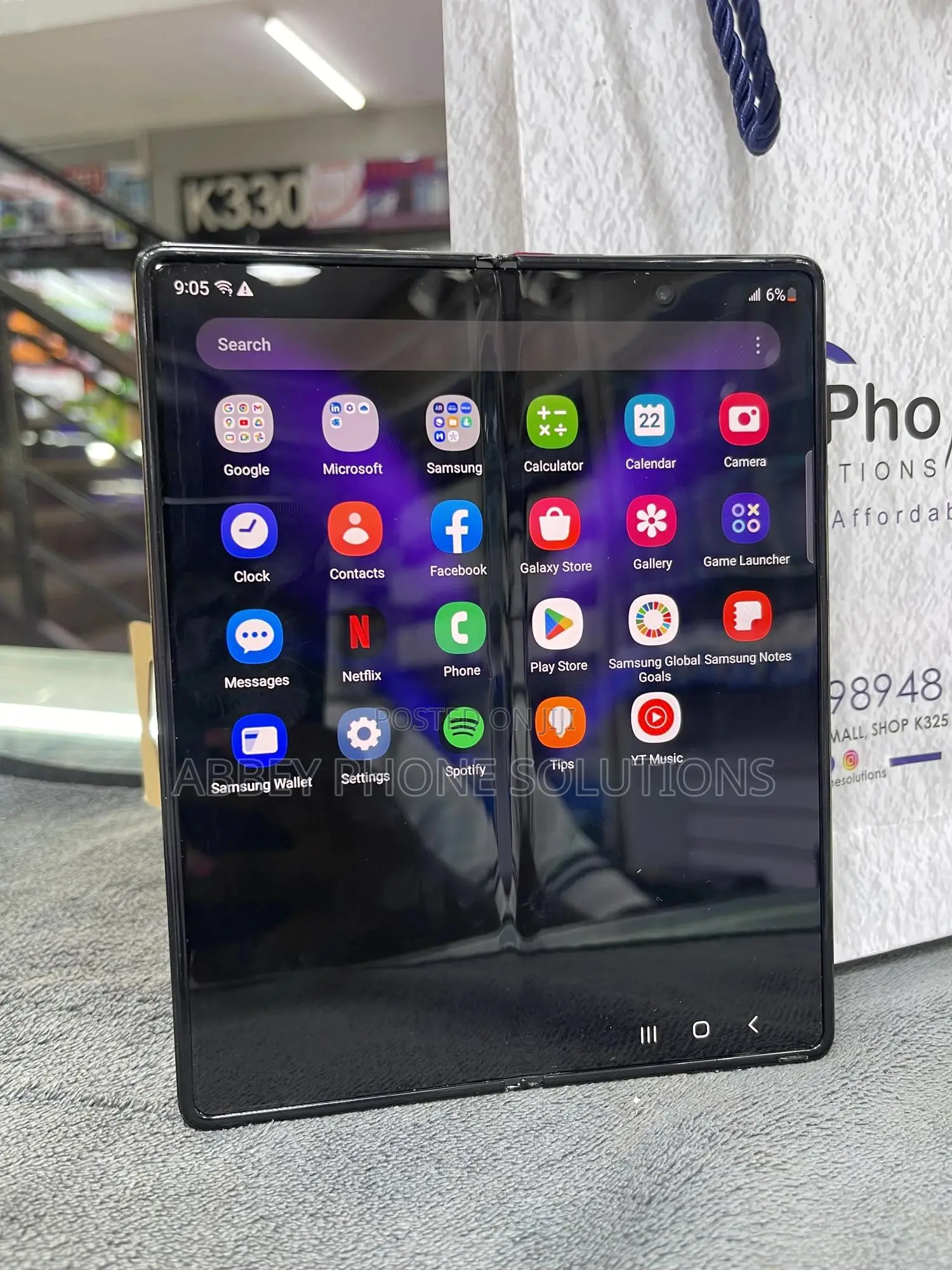 Samsung Galaxy Z Fold 2 256 GB Black
